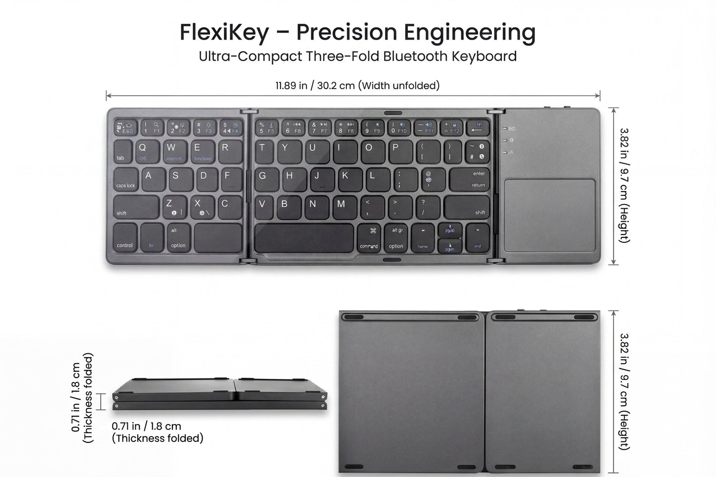 Wireless Folding Keyboard